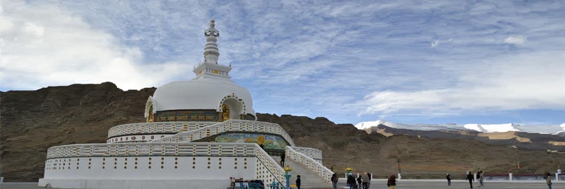 Shanti Stupa, Leh